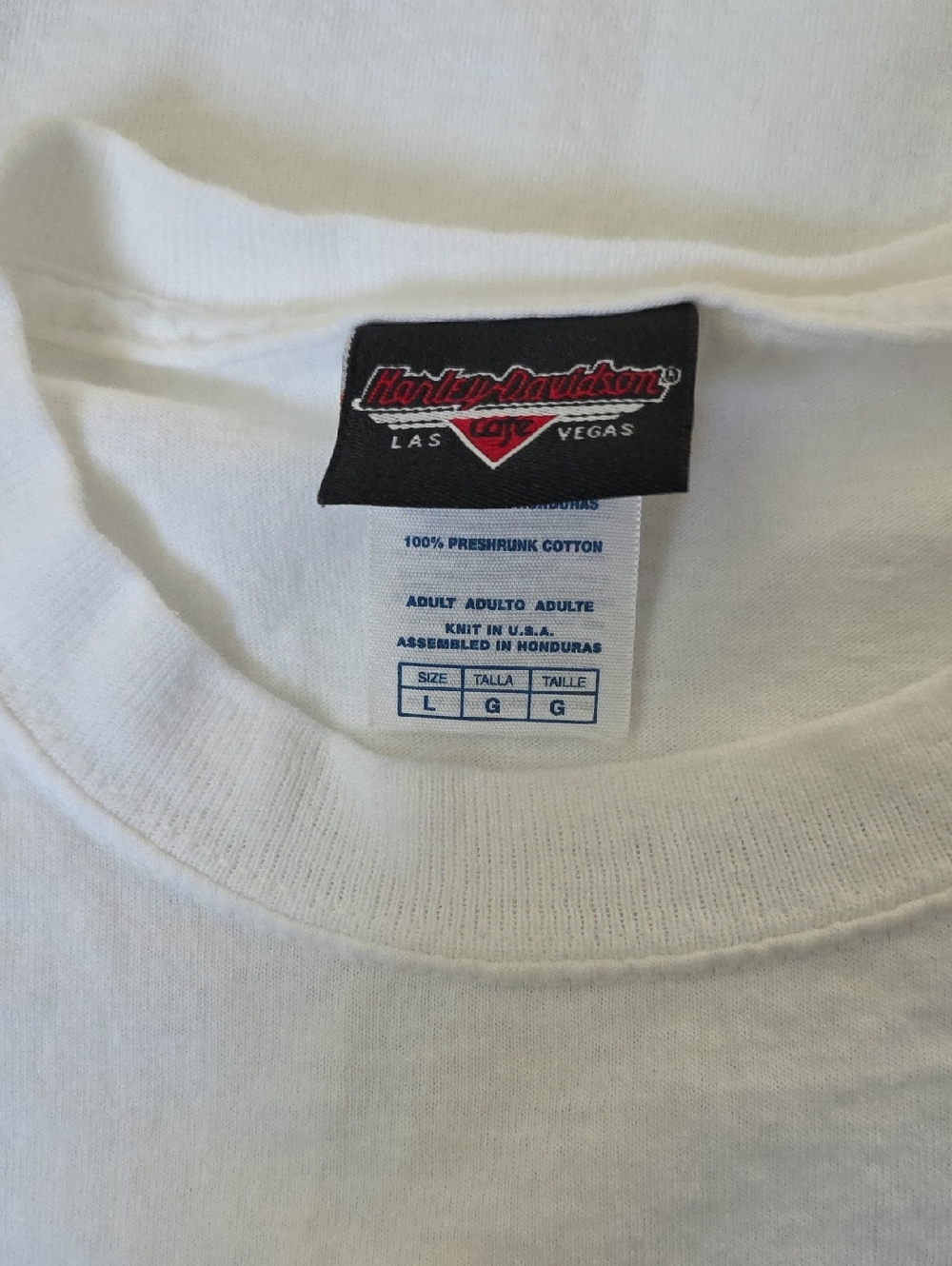 Harley-Davidson White Kids Las Vegas Lightning Large - Picture 3 of 3